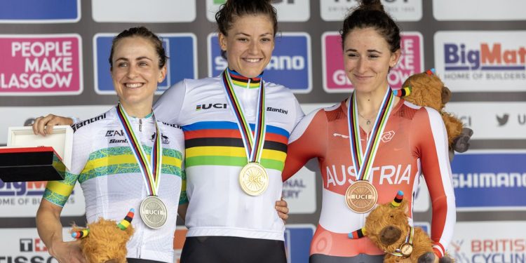 Chloe Dygert, champion again three years after destroying her knee