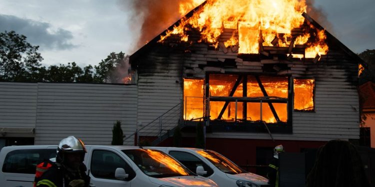 At least nine dead in a fire at a summer residence for the disabled in eastern France