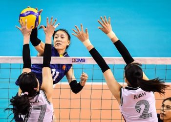 Kieu Trinh ‘fired a cannon’, making the Korean volleyball player’s face dark