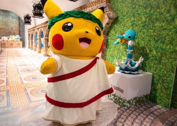 Pikachu arrives in Rome, La Rinascente is filled with Pokémon