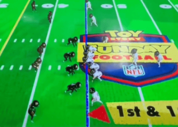 NFL: Recreate the game between Jacksonville and Atlanta live in Toy Story style