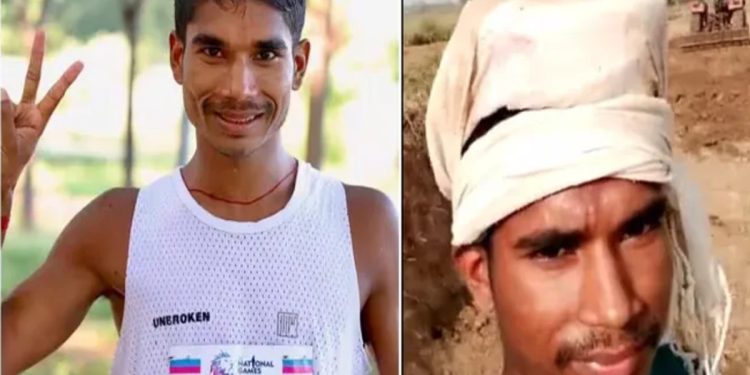 The story of the struggles of this young man from a daily wage laborer to a medal winner in the Asian Games is inspiring every Indian.  ram baboo who worked as a laborer became asian games 2023 medalist this young man story will inspire you |  Patrika News